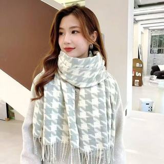 Cachecol Xadrez Feminino Lenço Pashimina Echarpe Masculino Unissex Para Frio Inverno910