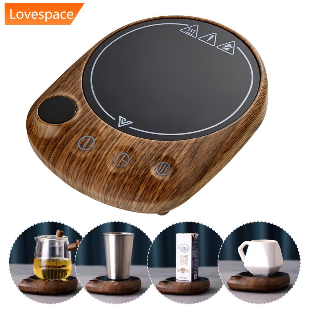 LS-STORE 100C Caneca Elétrica Esteira Temperatura Constante Quente Coaster Para Café Leite Chá Escritório Em Casa Deskto