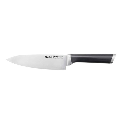 Faca Aço Inox Eversharp com Afiador Tefal