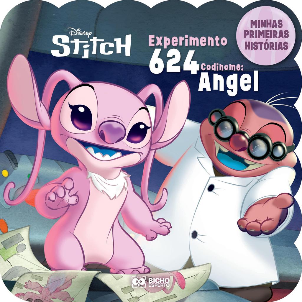 Livro Infantil Meu Primeiro Livro de Atividades Disney Stitch Experimento 624 -  Codinome: Angel