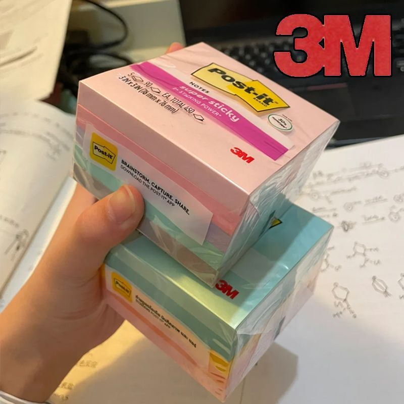 3M adesivos de jornal série divertida fada poeira luar nota papel colorido série 654 multicolorido nota papel nota 3TTR
