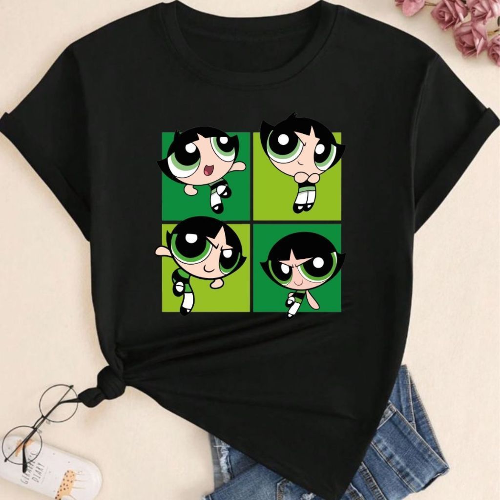 Camiseta Feminina Blusa Camisa Estampada Super Poderosa Docinho T shirt Algodao Blusao Academia