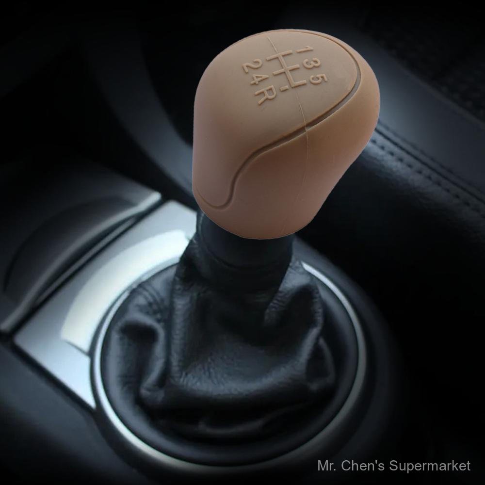 Capa Protetora Universal de Silicone para Alavanca de Câmbio de Carro de 5 Velocidades, Protetor de Alça Antiderrapante