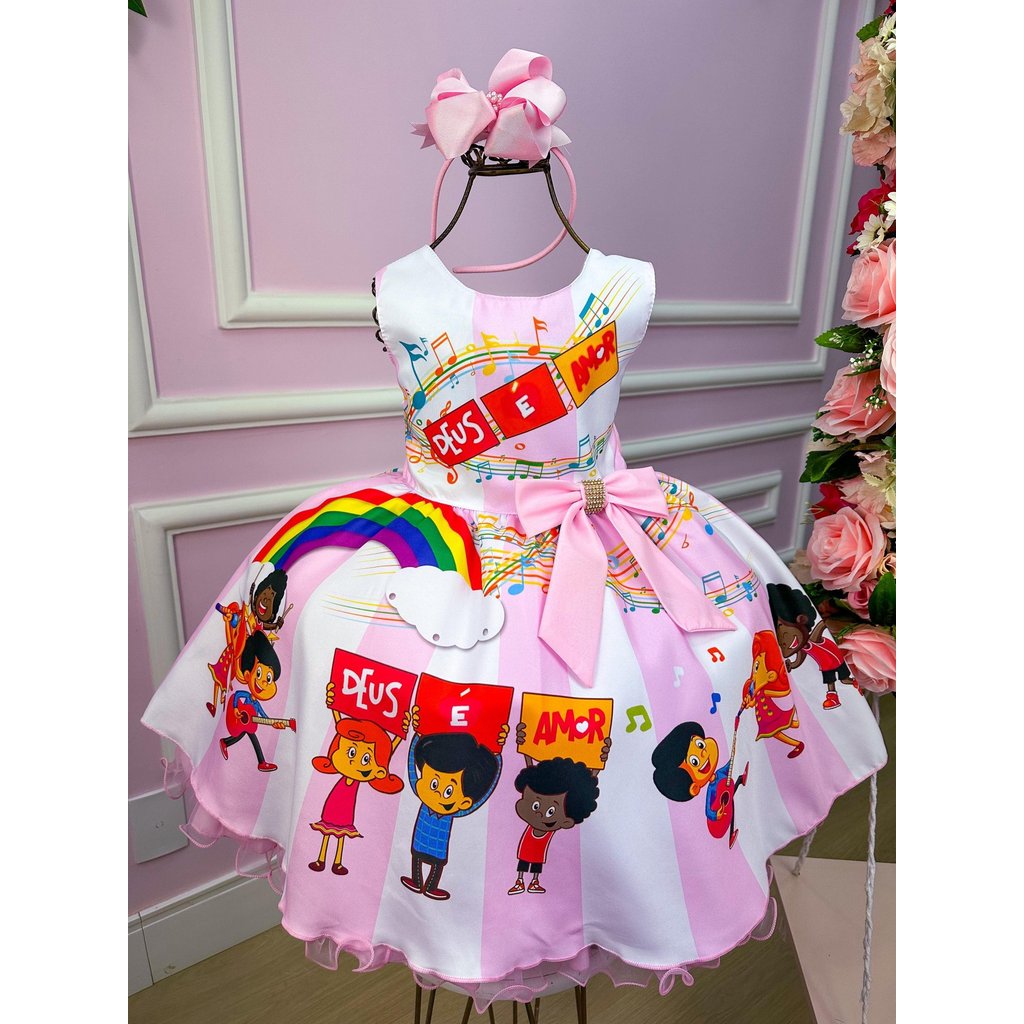 Vestido Charmoso Tematicos Luxo Três Palavrinhas