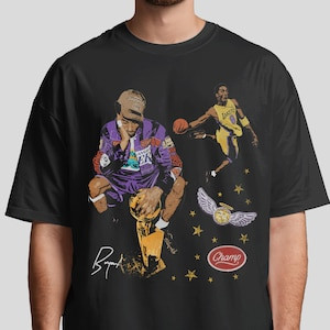 Camiseta Oversized Masculina Feminina Estampada Kobe Bryant Lakers Champion Streetwear Vintage Basquete