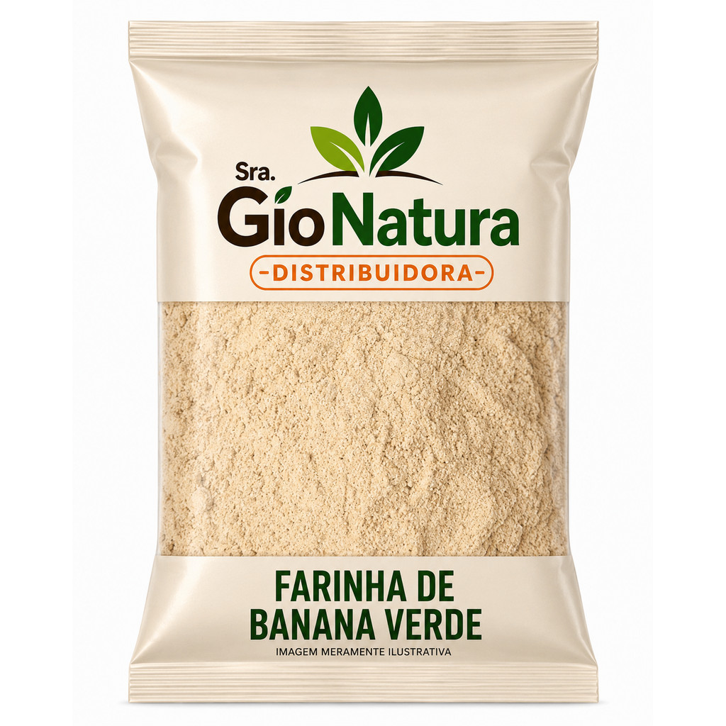 Farinha de Banana Verde Premium 1kg 500g 300g 250g