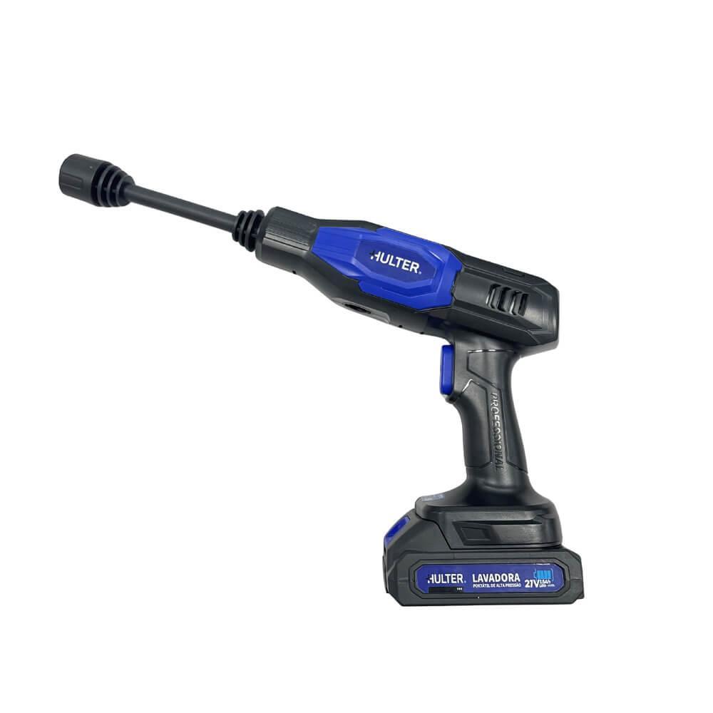 Lavadora Portátil de Alta Pressão com Bateria 21V Hulter PRO HT5LAVPORT21VPR