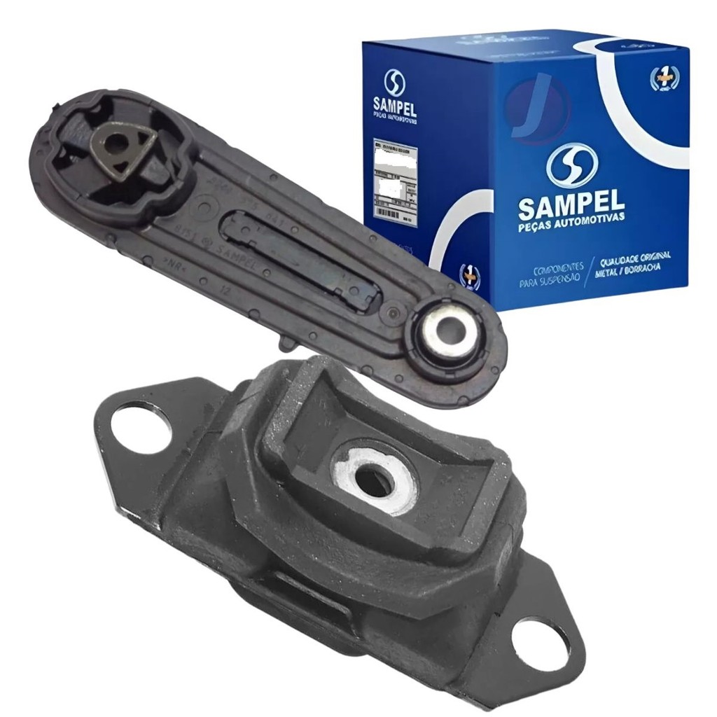 2 Coxim Inferior/Superior Cambio Tiida Livina Sandero Logan