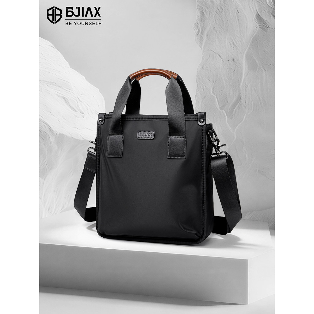 Macbook computador bolsa masculina maleta à prova dwaterproof água Oxford pano lona ombro saco do mensageiro