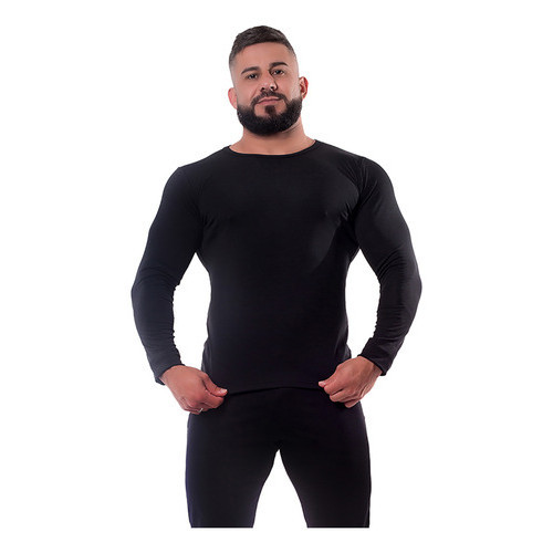 Conjunto Calça + Blusa Térmica Flanelada Masculino Leve Confortável ELASTICIDADE AJUSTA-se AO CORPO