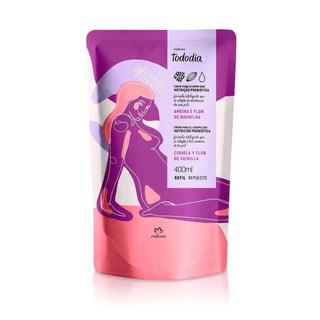 Refil Creme Natura Tododia Ameixa e Flor de Baunilha 400ml