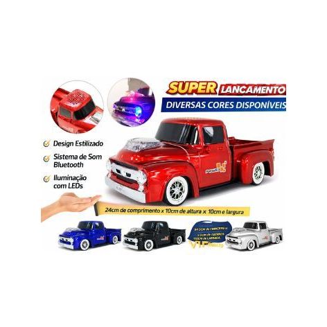 Caixa de Som Bluetooth Caminhonete WS-538BT FM USB SD Alta Qualidade