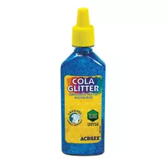 Cola glitter 23g azul 204 Acrilex