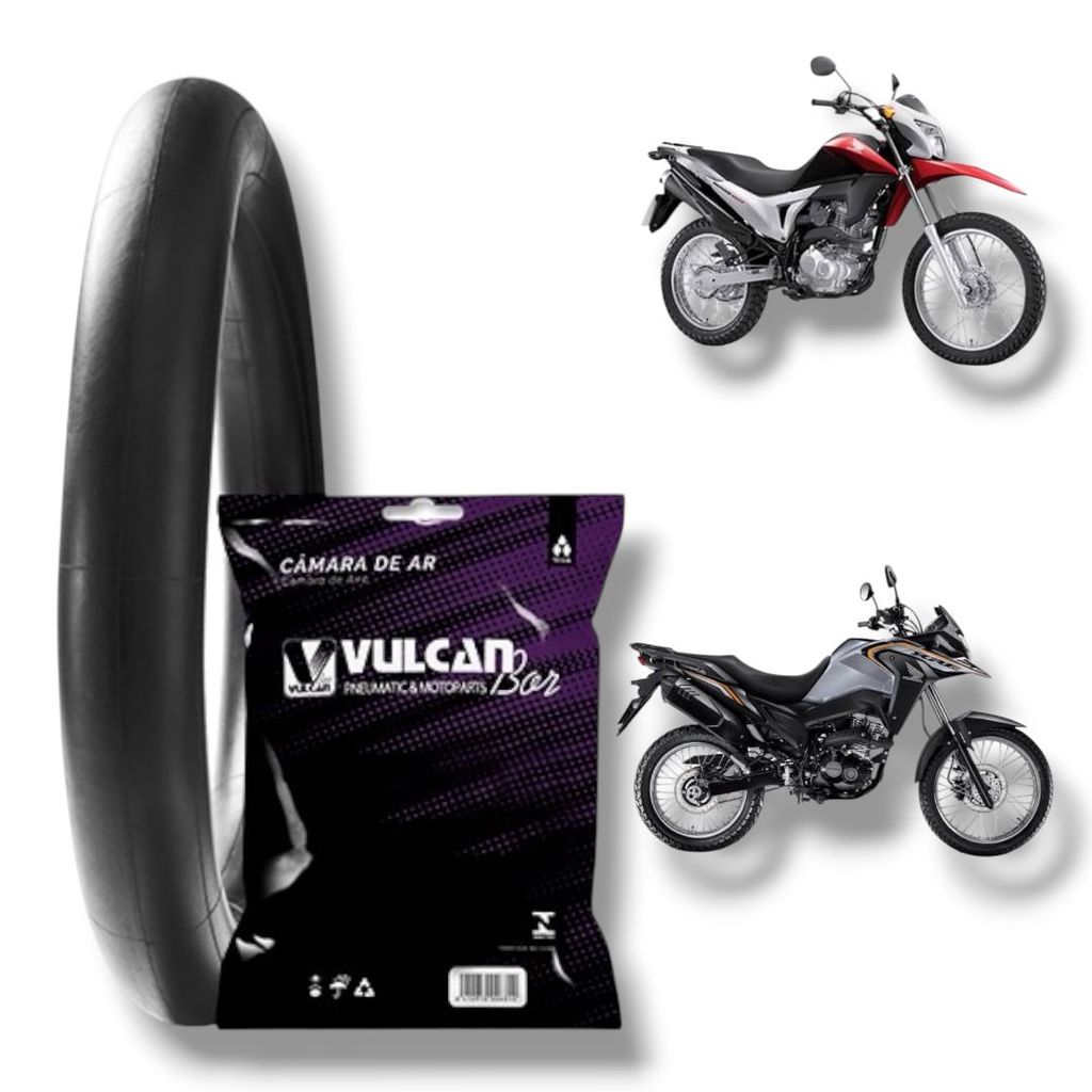 CAMARA DE AR TRAS. XRE 190/BROS 125-150/CROSSER/FALCON/ XLX 250 - ( 110/90-17 )