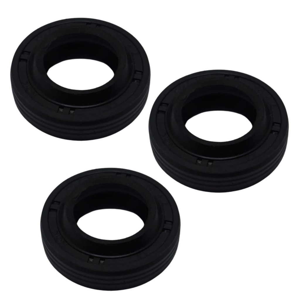 Kit 3 RETENTOR RASPADOR OLEO LAVADORA JACTO 6000 Antiga DIAM10 X 18 X 6