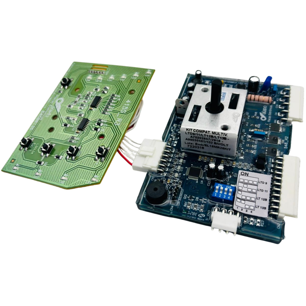 Kit Placa Compatível Para Lavadora Electrolux LT13B A99035102 A99035120 A99035179 Bivolt