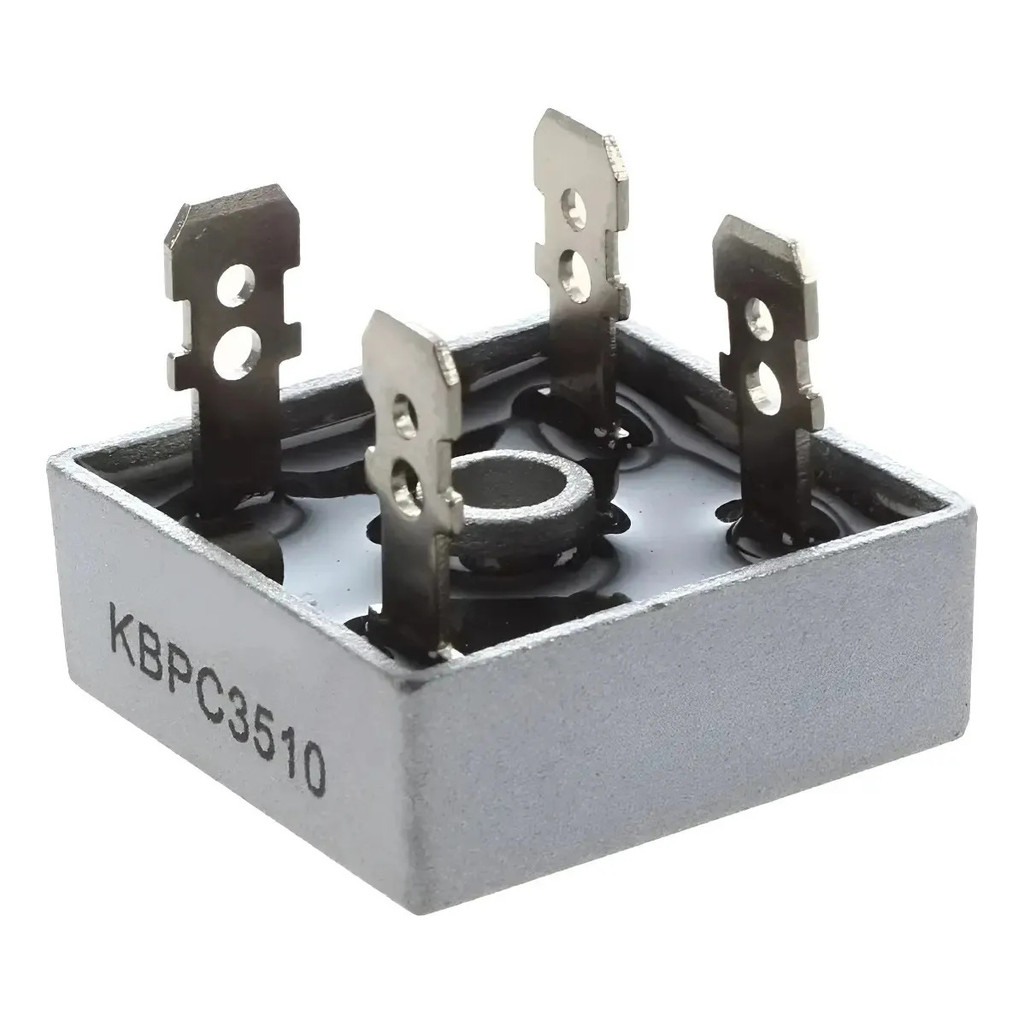 Kit 2 Diodos Ponte Retificadora Kbpc3510 35a 1000v Tudo Eletro