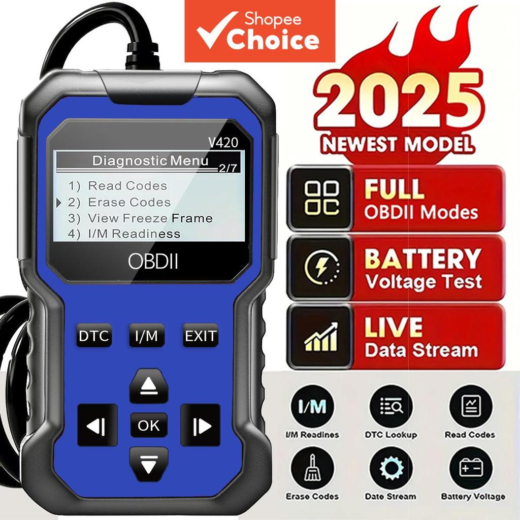 Leitor De Código De Falha Do Motor Da Ferramenta De Diagnóstico Scanner OBD2 Para O Azul Protocolo SCA