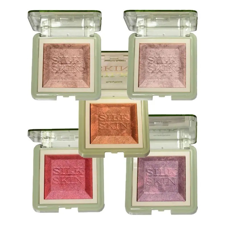 Blush Compacto Marble Bloom Mosaico Silk Skin Ruby Rose