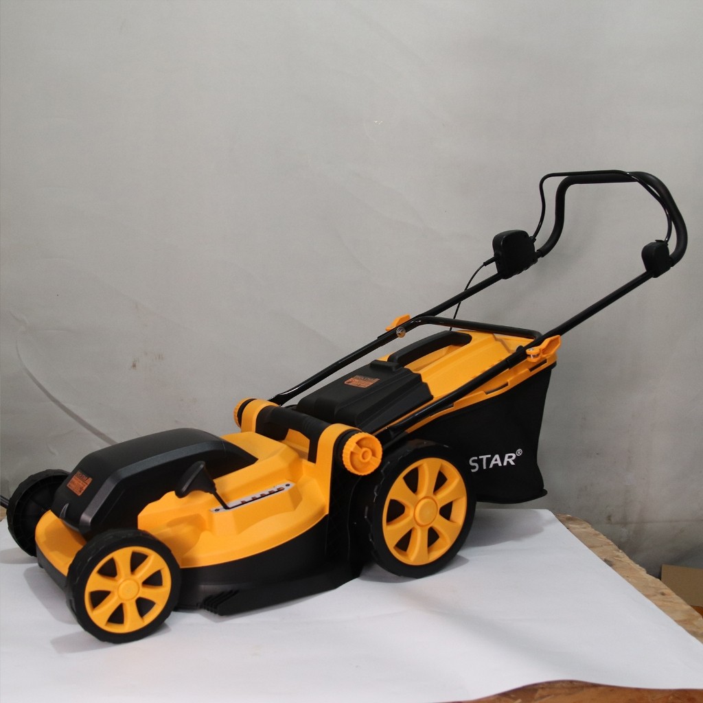 36V Cortador de grama elétrico 1.000W corte de 40 cm com recolhedor -Com 2 Batericas