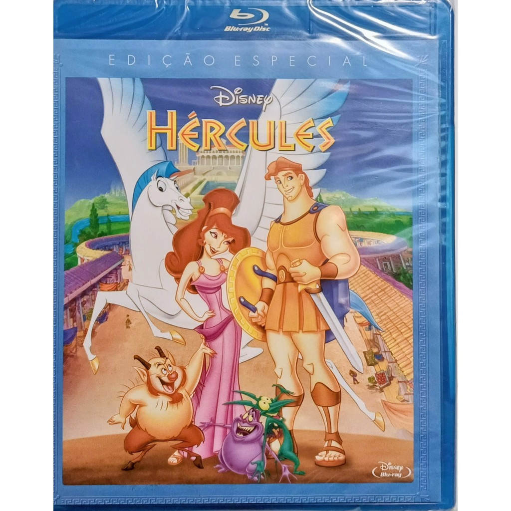 Blu-ray Hércules Disney Filme Original Novo E Lacrado