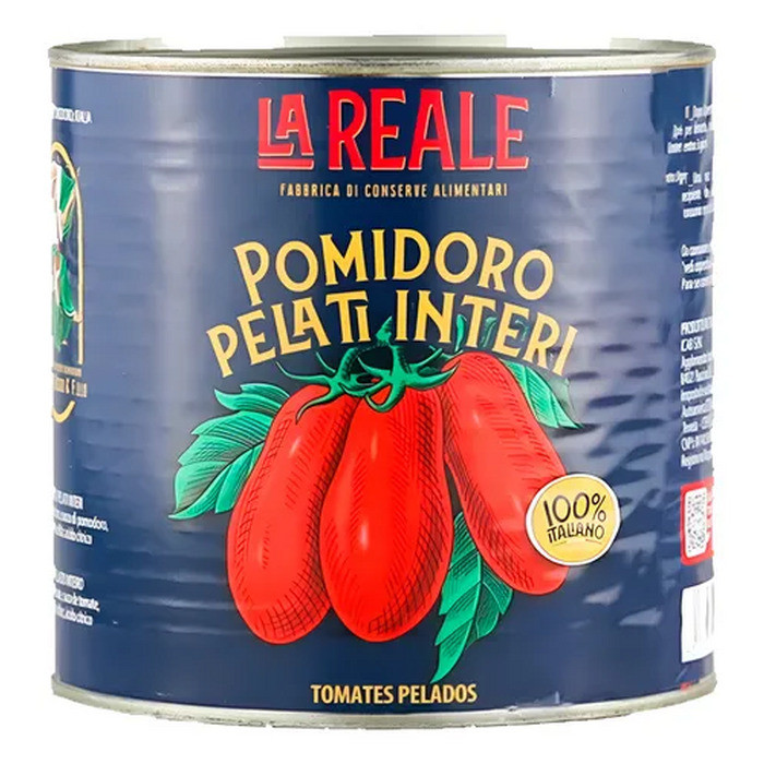 TOMATE PELADO LA REALE  2,5KG