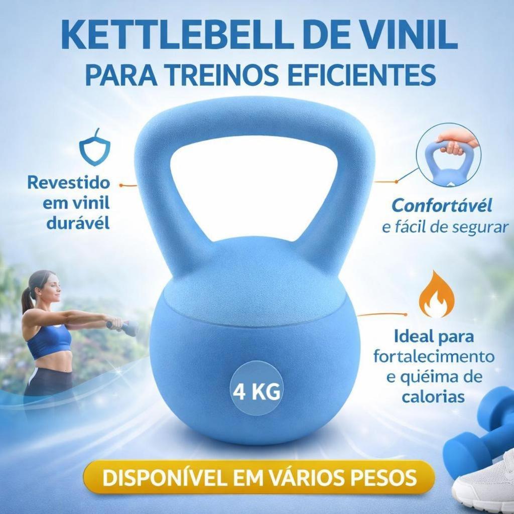 Equipamento de treinamento de fitness com kettlebell Treinamento e exercício Escolha o tamanho do seu peso