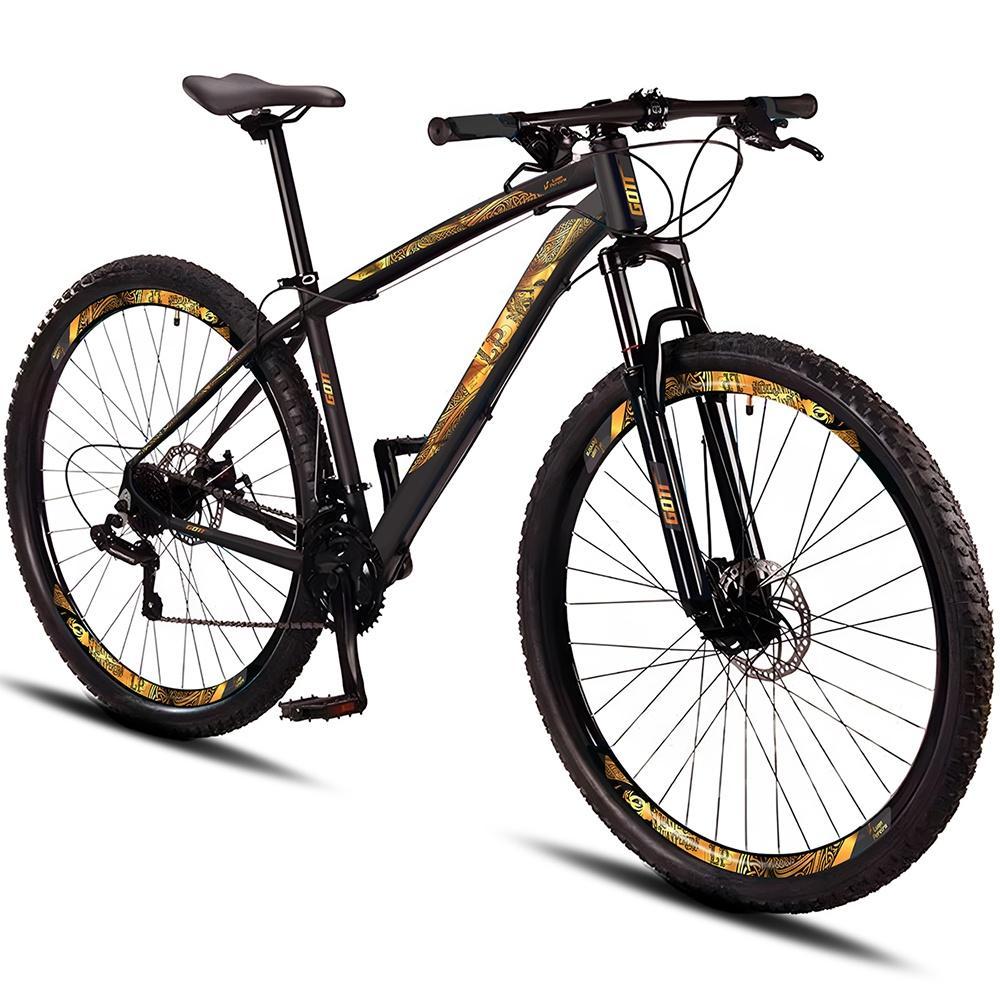 Bicicleta Aro 29 Aluminio 21 Marchas CowBike Luan Pereira Pneu Preto