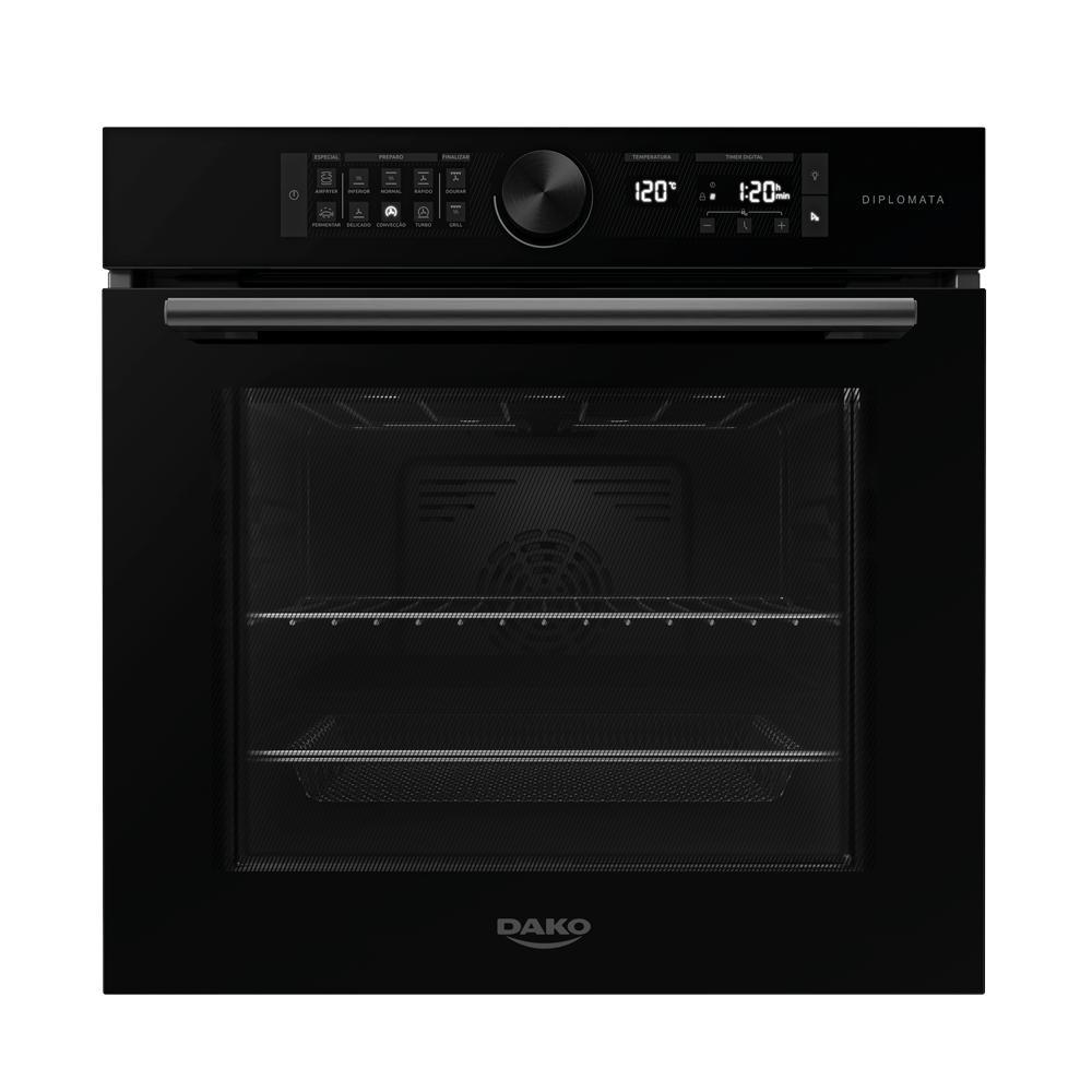 Forno de Embutir Elétrico Diplomata 80 Litros com Air Fryer 220V em Oferta na Shopee