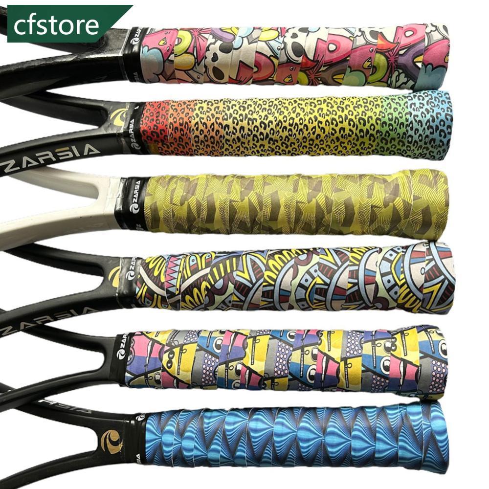 CFSTORE Anti Deslizamento Tênis Overgrip Padel Raquete Único Tenis Aderência Fita Substituição Ao Ar Livre Sweatband Bad