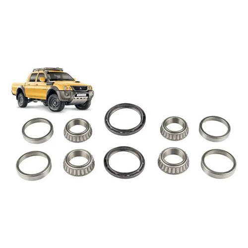 Kit Rolamento Roda Dianteira Mitsubishi L200 Sport Outdoor