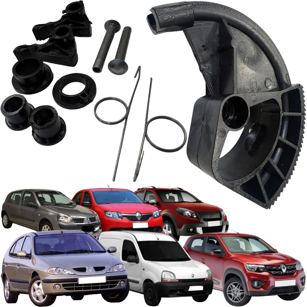 Reparo Pedal Embreagem Catraca LT Clio Kangoo Kwid Laguna Logan Mégane Sandero Scénic Symbol 1.0 1.6 2.0 3.0 5566