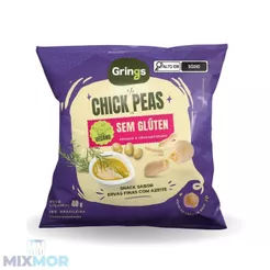 SNACK CHICK PEAS ERVAS FINAS COM AZEITE 40G GRINGS