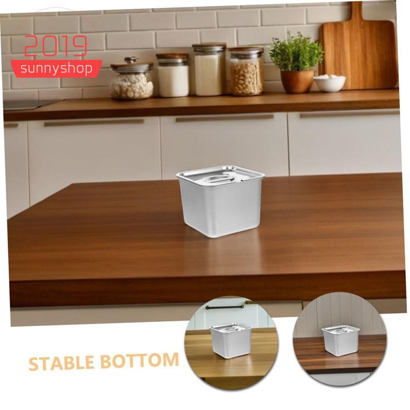 [Bestseller S] Tampa Hermética De Aço Inoxidável Para Recipiente De Sorvete Preservação De Frescor Caixa Versátil De Arm