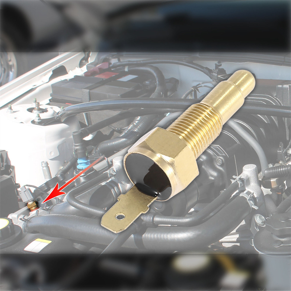 Interruptor Do Sensor Térmico Ventilador Radiador Para Carro 1/8 " NPT 210 Graus Em 195 De Desconto