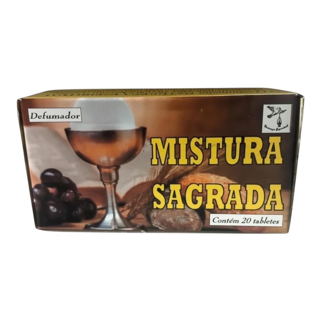 Defumador Natureza Mistura Sagrada Tablete | Limpeza | Proteção | Energia Espiritual