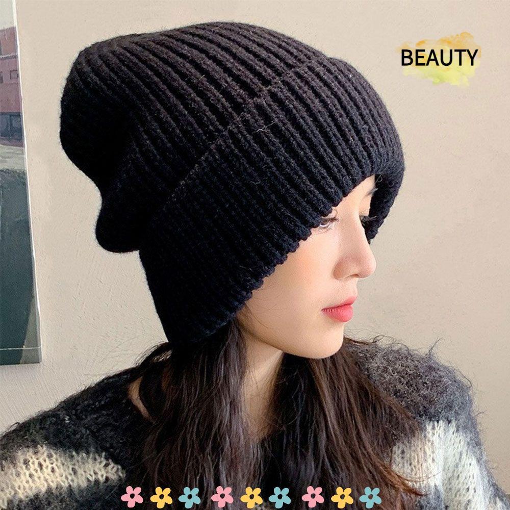 BEAUTYHOMEBR Chapéus De Inverno Outono Femininos/Masculinos 5 Cores Sólidas Fofas Gorros