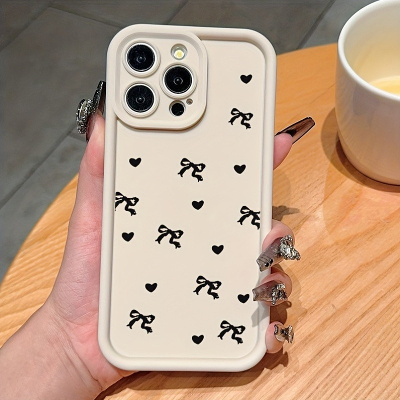 Capa Branca Laço Pequeno Cor Samsung S24 Ultra S23 Ultra S23 FE A55 A54 A53 A52 A51 A35 A34 A33 A32 A25 A24 A23 A22 A15