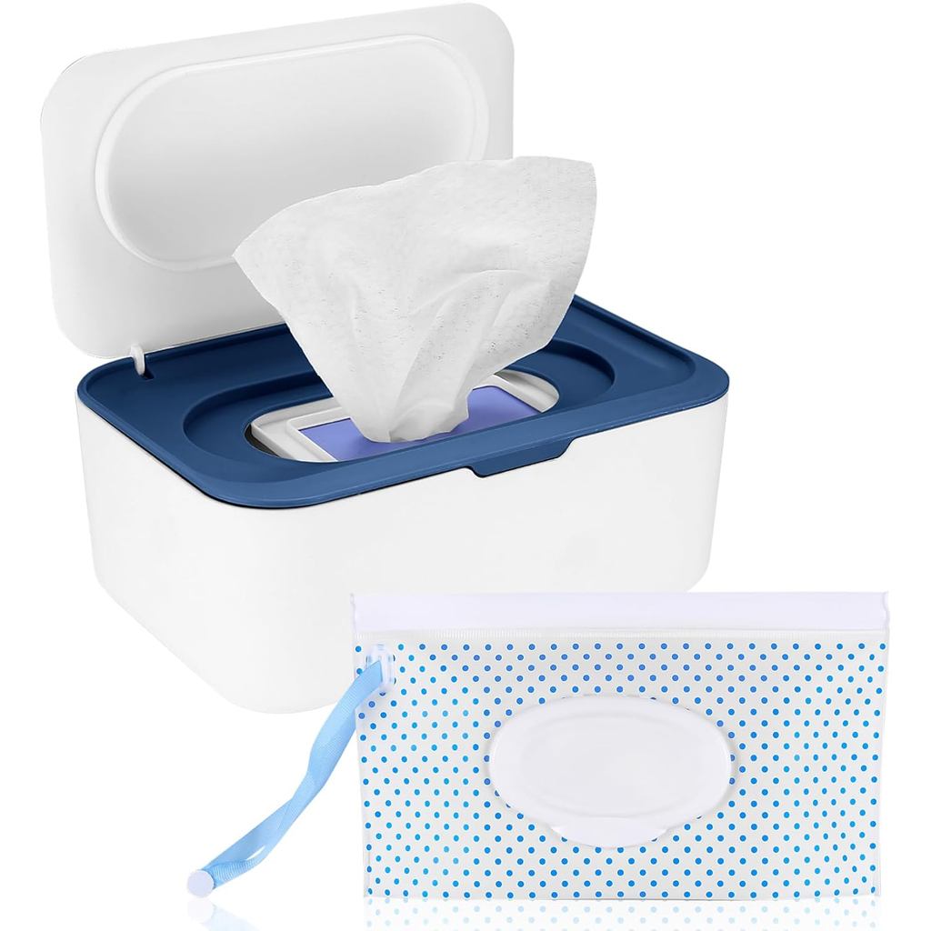 Caixa Dispensadora de Lenços Umedecidos, Caixa Organizadora de Guardanapos, Caixa de Papel Higiênico à Prova de Poeira c