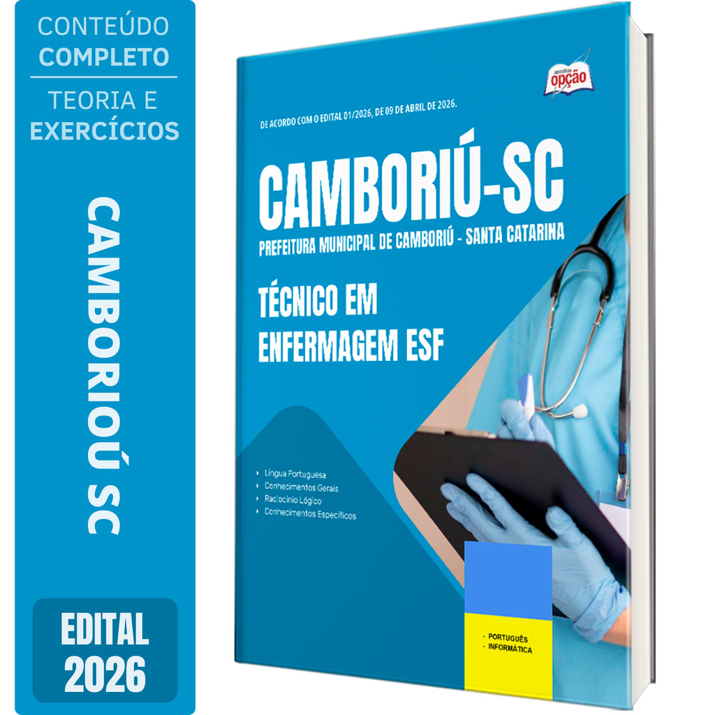 Apostila Prefeitura de São Leopoldo RS 2026 - Técnico de Enfermagem