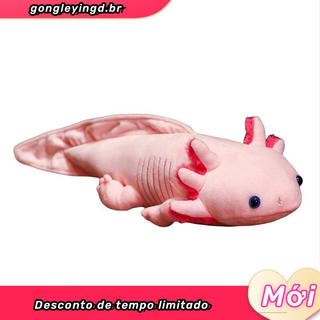 BOLONI Brinquedo De Pelúcia Colorida Newt , Axolotl Peixe Boneca Fofa Salamandra Apaziguadora
