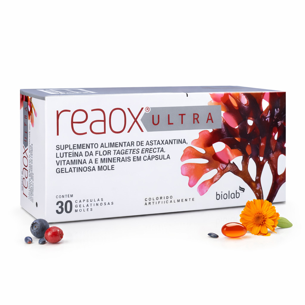 Suplemento Reaox Ultra 30 Cápsulas Gelatinosas Biolab