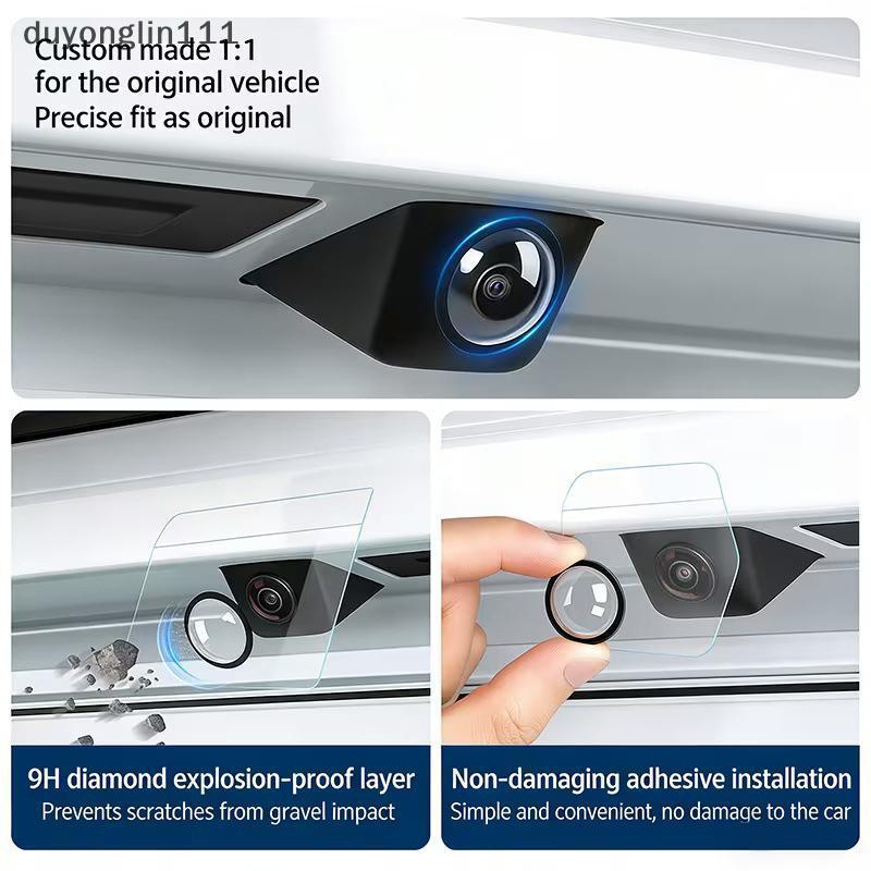 (duyonglin111) Protetor Universal De Lente De Câmera Traseira Para Carro 2 Peças Ou 10 Capa HD À Prova De Explosão Estac