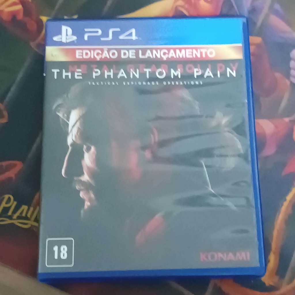 Jogo Metal Gear Solid V: The Phantom Pain - PS4