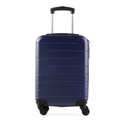 Mala de Bordo PP 8 Kg ABS 4 Rodas 18,5" Downtown Azul Marinho 0018682038002