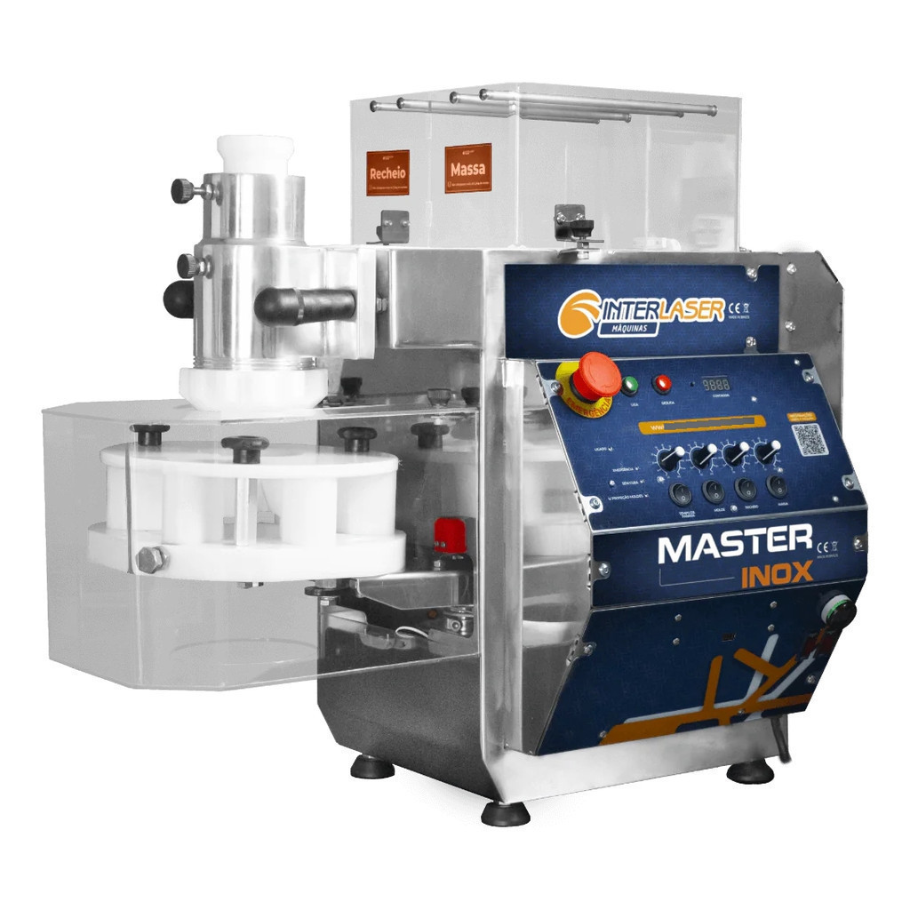 Máquina De Fazer Salgados Jetfood Master Inox Turbo 5.0