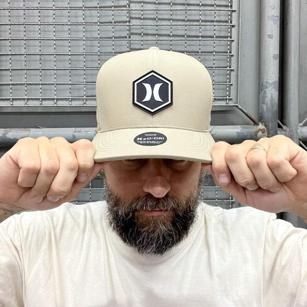 Boné Hurley Snapback Hexa H2O-DRI Caqui HYAC0105872