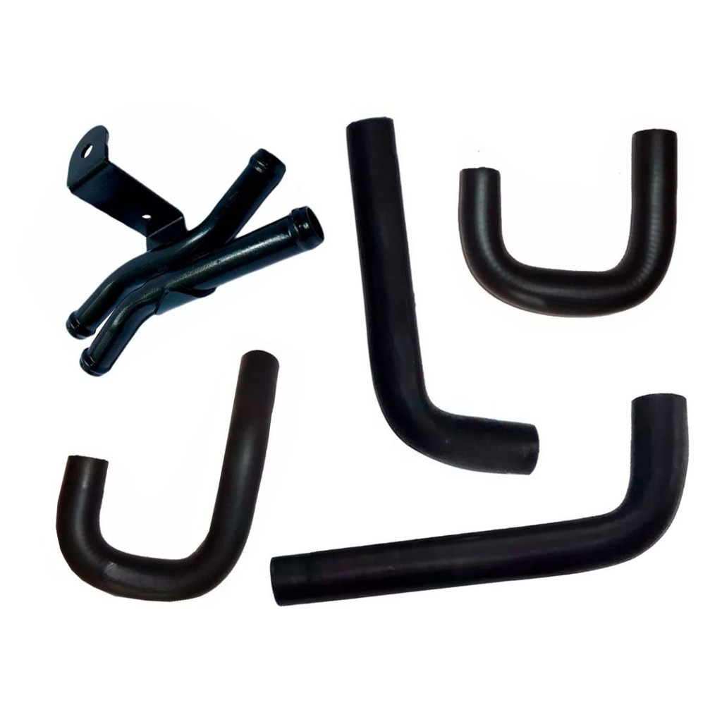 KIT MANGUEIRAS TUBO ÁGUA DO AR QUENTE TOYOTA HILUX 2.8 MANGOTE TUBO AGUA AR QUENTE TOYOTA HILUX