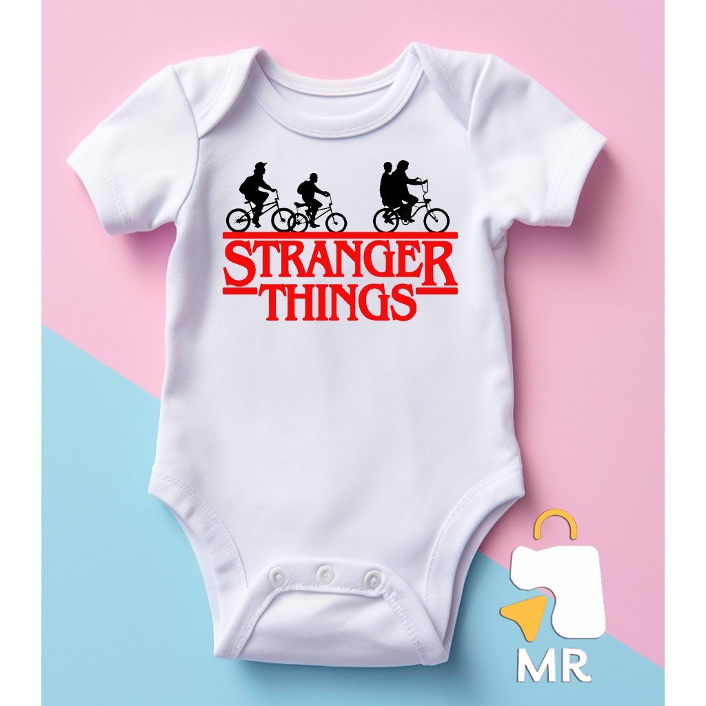 Body infantil STRANGER THINGS | Presente criativo para Bebê Preço baixo