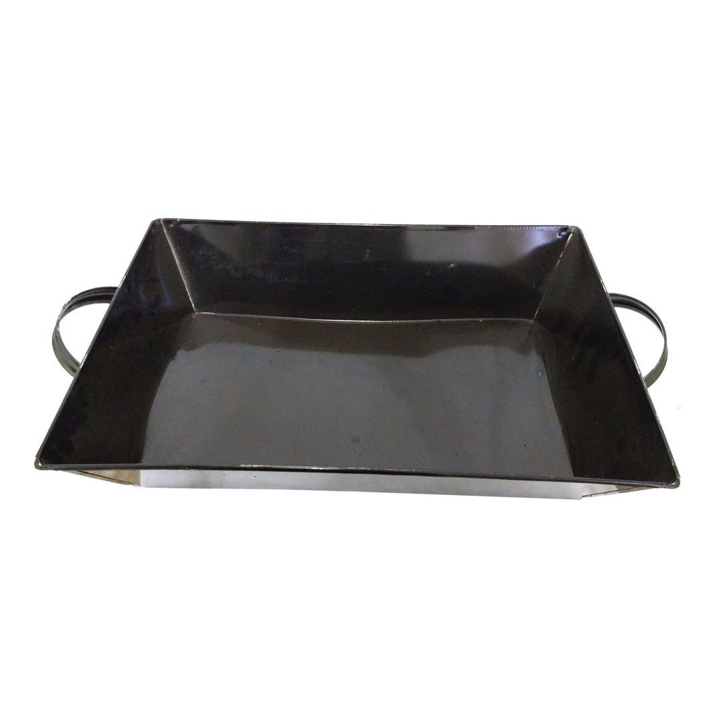 Caixa Masseira 20L Aço Galvanizado 0,50mm Reforçada - Obra Construção Civil - SF04